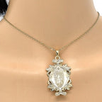 Gold Layered  Religious Pendant, Guadalupe