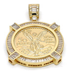 Gold Layered  Religious Pendant, Angel