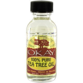 OKAY 100% PURE TEA TREE OIL 1OZ / 30ML