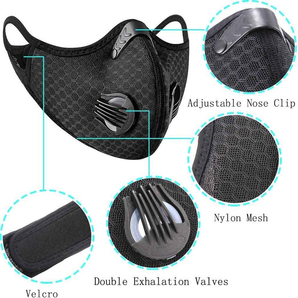 Face mask with valve