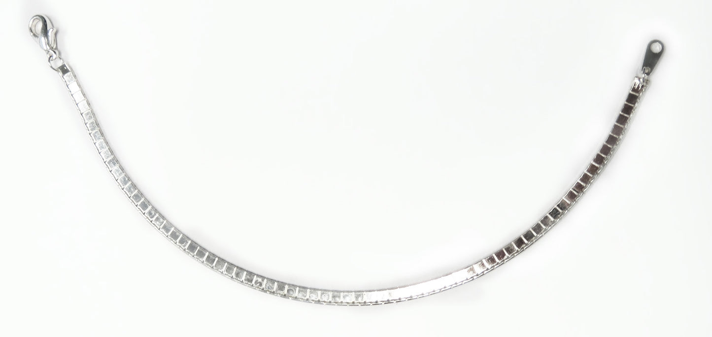 Sterling Silver Bonded  Chain
