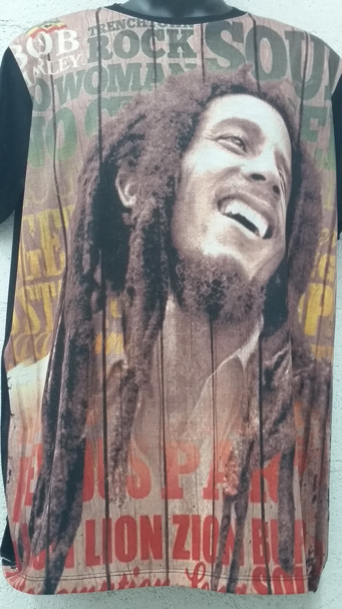 Men's Sublimation Bob Marley #2