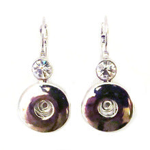 CRYSTAL FRENCH CLIP EARRINGS