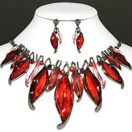 Leaf Rhinestone
