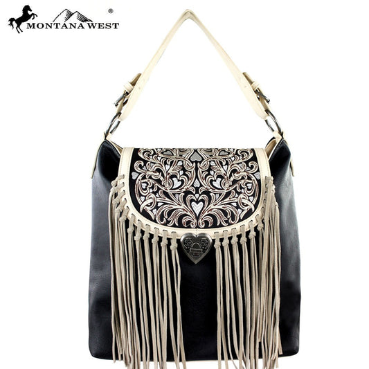 Montana West Fringe Concealed handgun Collection Handbag