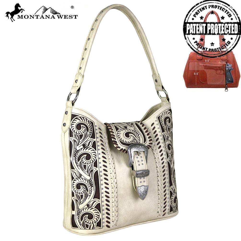 Montana West Buckle Collection Concealed Carry Hobo