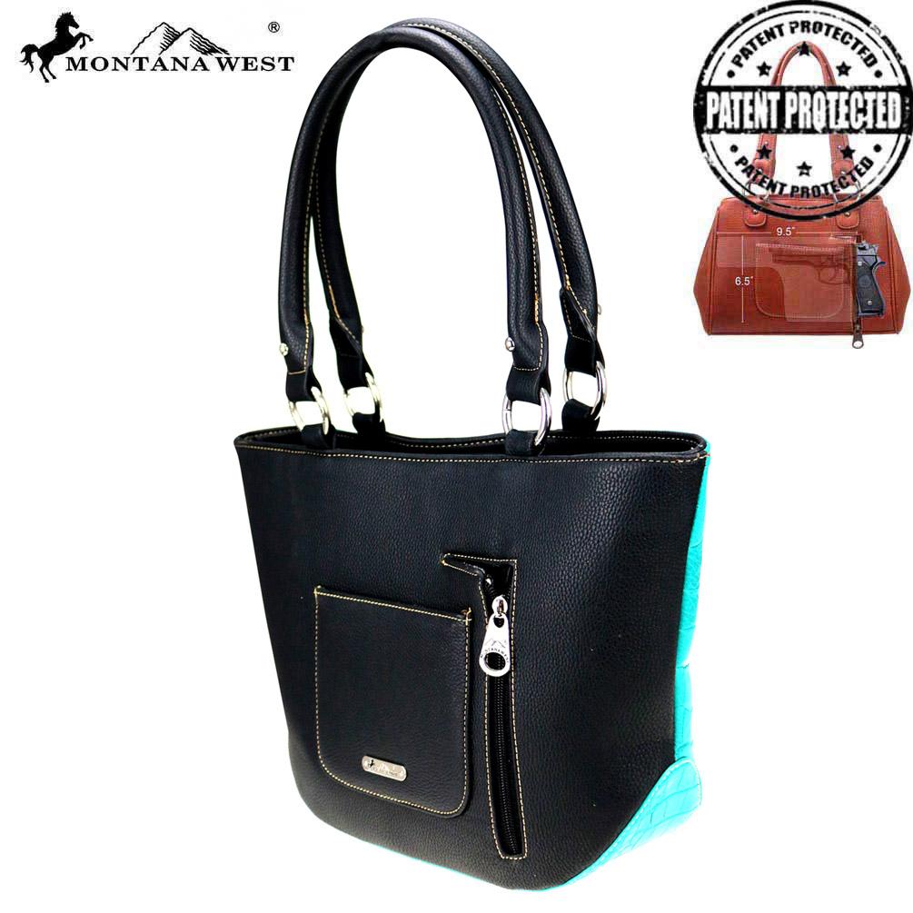 Montana West Safari Collection Concealed Carry Tote