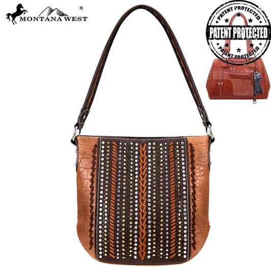 Montana West Safari Collection Concealed Carry Hobo