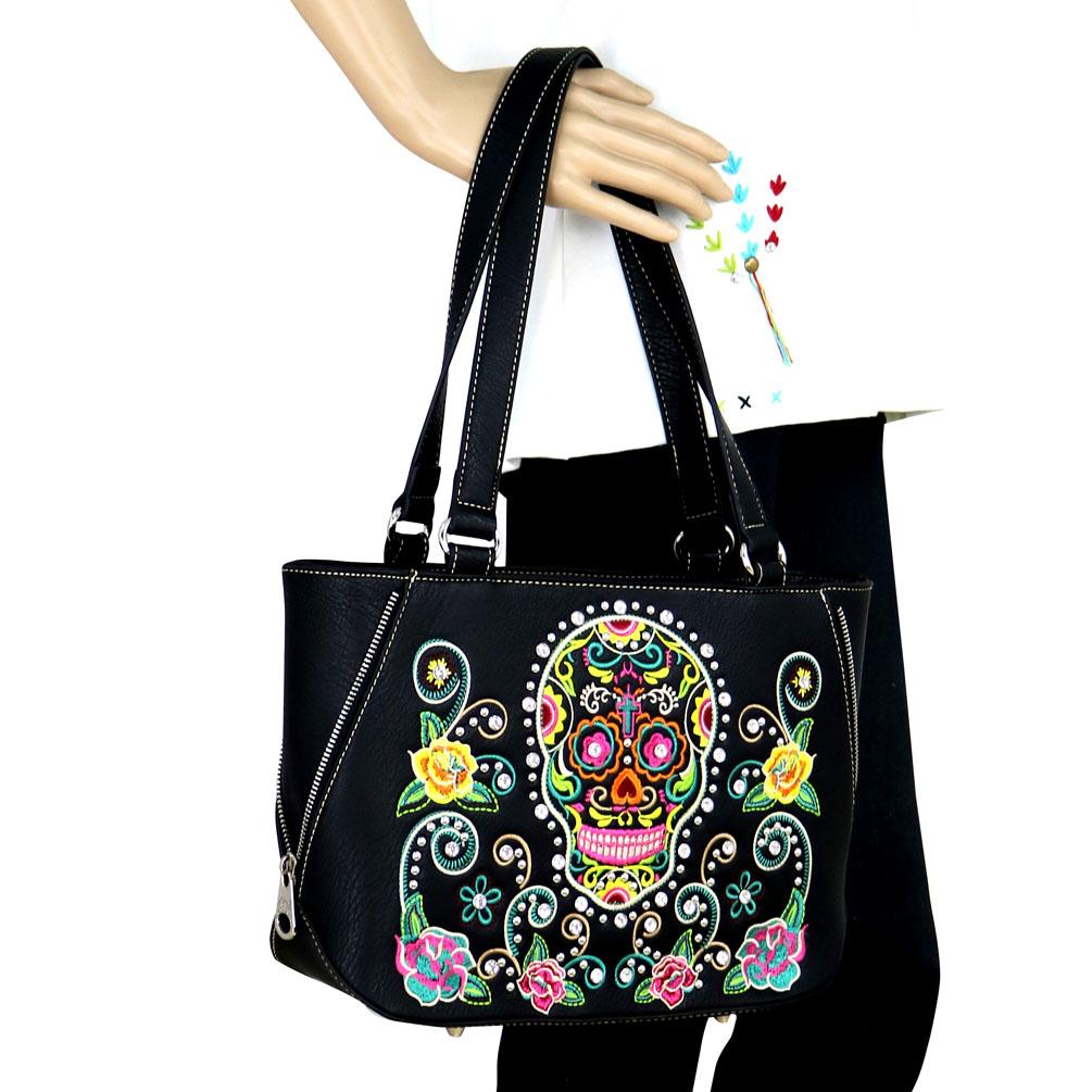 Montana West Sugar Skull Collection Tote
