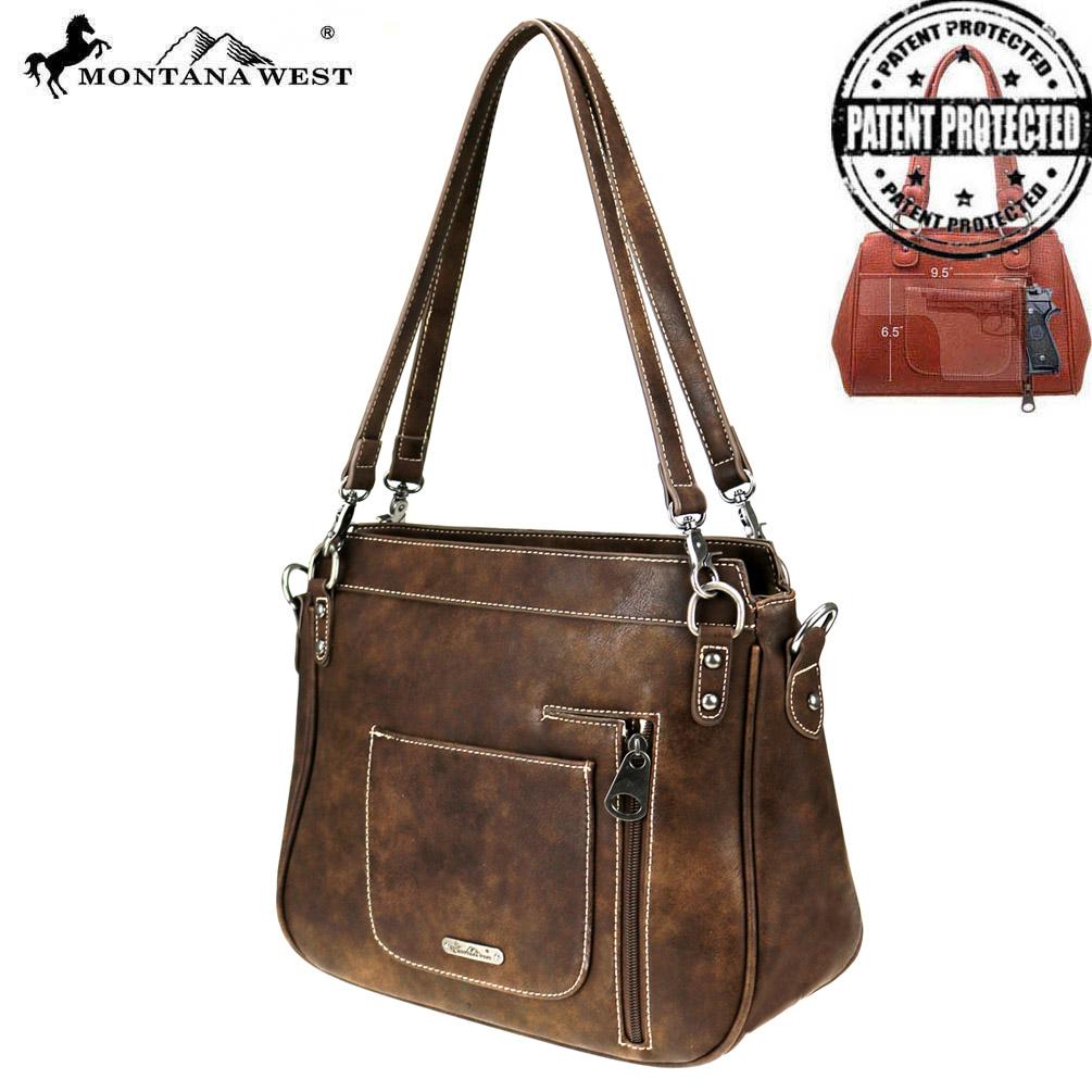 Montana West Aztec Collection Concealed Carry Tote/Crossbody