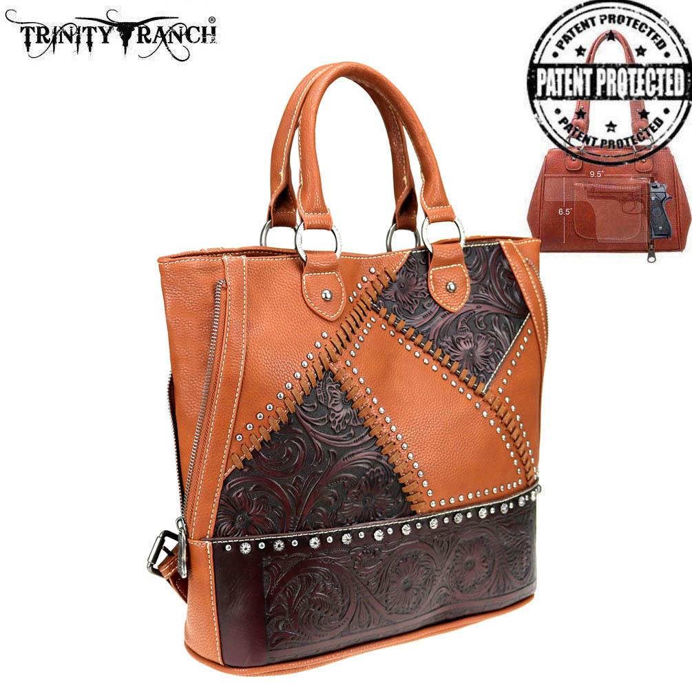 Trinity Ranch Tooled Leather Collection