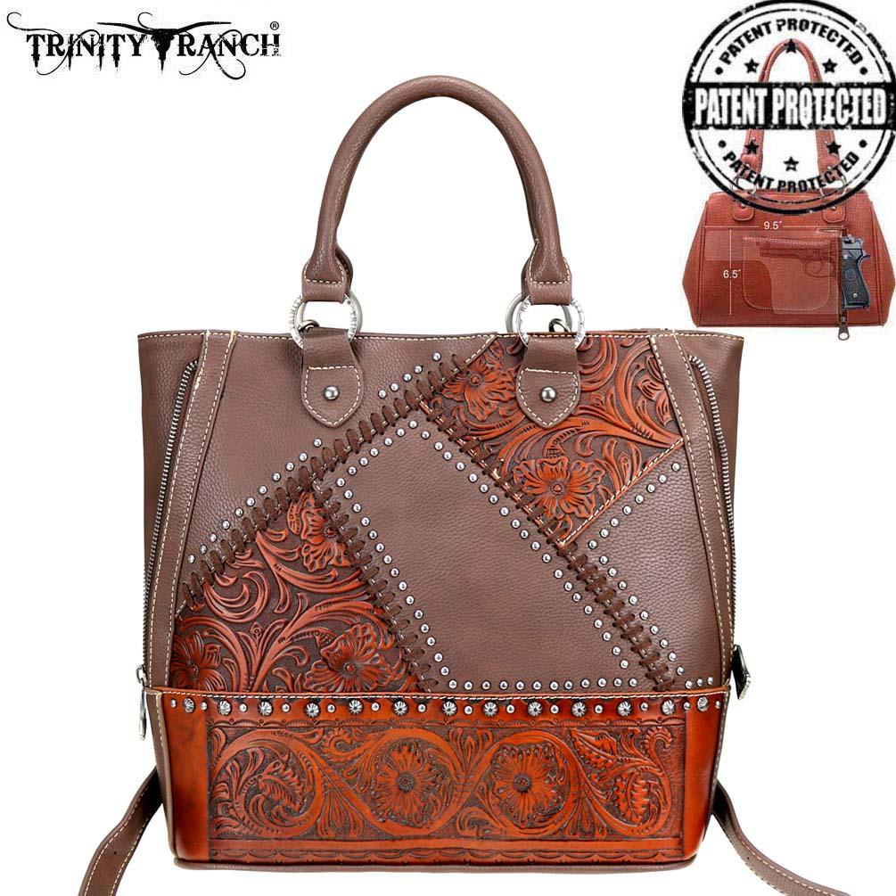 Trinity Ranch Tooled Leather Collection