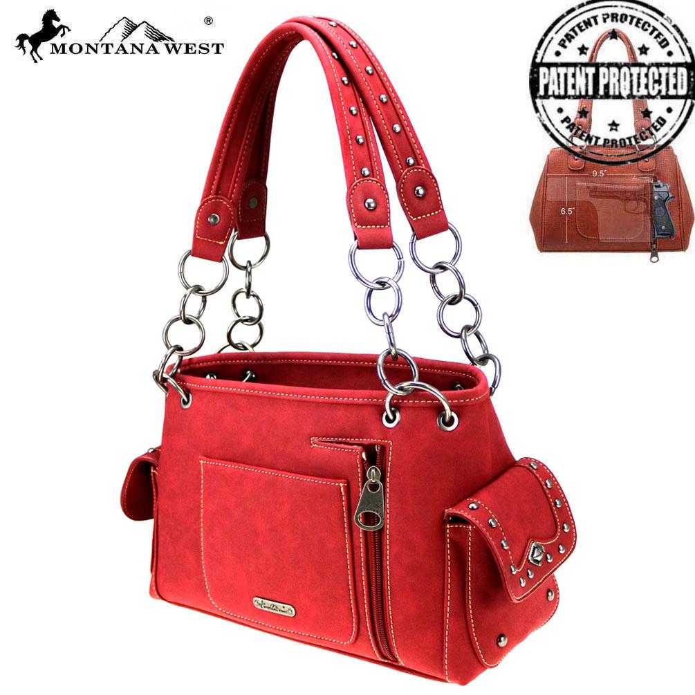 Montana West Texas Pride Collection Concealed Carry Satchel