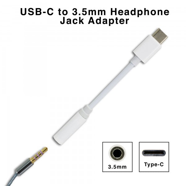 Type C to 3.5 mm Headphone Jack Adapter
