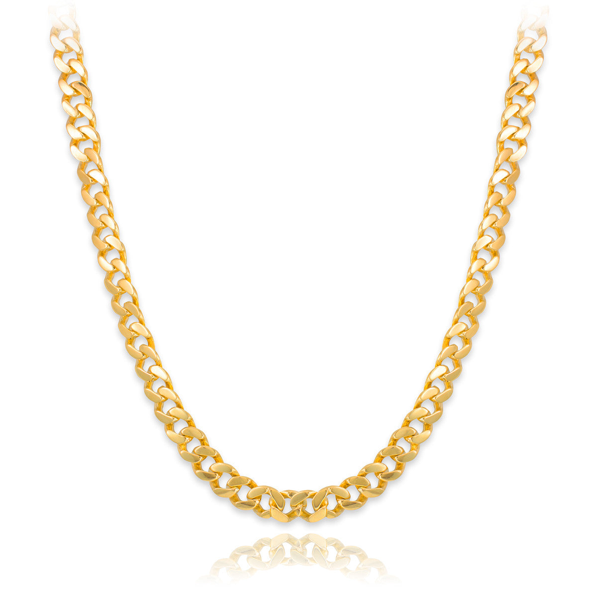 Solid Gold  Cuban Link Chain
