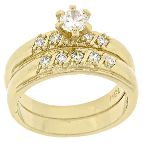 Santa Ana Gold Layered Wedding
