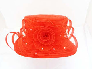 Hat-Red-Flower and Stone